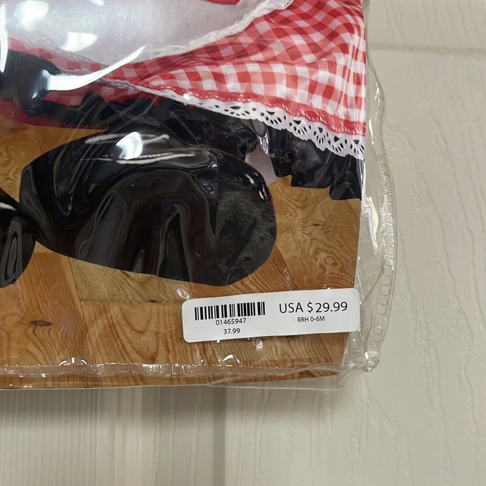 Spirit Red Riding Hood costume. New! O / 6 months.